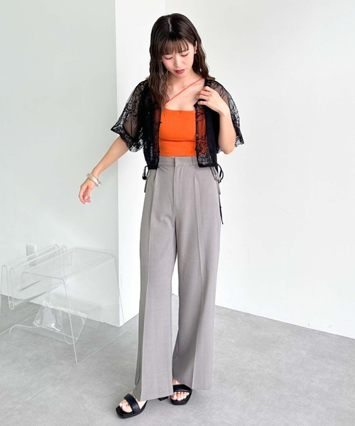 archives（アルシーヴ）の「刺繍チュールバルーンブラウス（シャツ/ブラウス・レディース・ブラック/ブラウン/アイボリー・MEDIUM）」の9枚目の写真