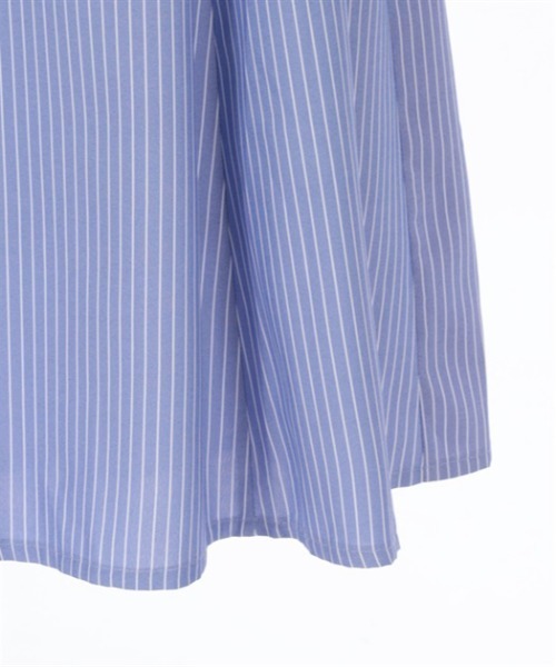 axes femme（アクシーズファム）の「フレンチマリンストライプワンピース（ワンピース・レディース・ホワイト/ブルー/グレー・FREE）」の8枚目の写真