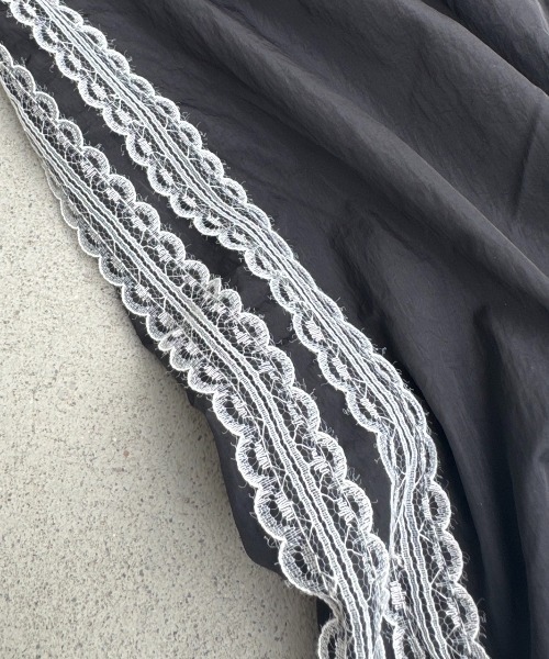 nemne store（ネンネストア）の「《Delfy》レース切り替えナイロンパンツ（その他パンツ・レディース・ブラック・フリー）」の11枚目の写真