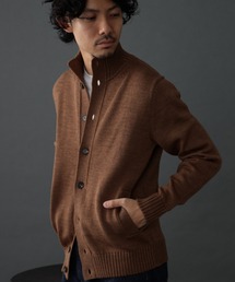 ZANONE（ザノーネ）の「ZANONE / CHIOTO 5ゲージ スタンドカラー カーディガン（カーディガン/ボレロ）」