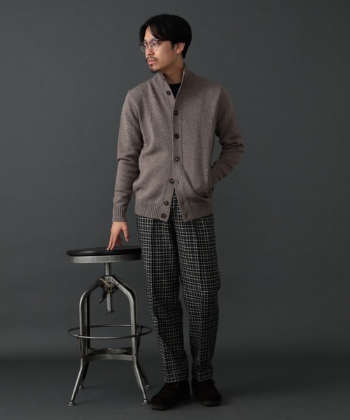 かげやん様【極美品】ZANONE CHIOTO 5G スタンドカラーカーディガン かげやん様【極美品】ZANONE CHIOTO 5G スタンドカラーカーディガン