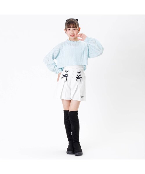 algy(アルジー)の「ツイードショーパン(その他パンツ・キッズ・ピンク/オフホワイト/ブラック・XX-SMALL/X-SMALL/MEDIUM/SMALL)」の19枚目の写真