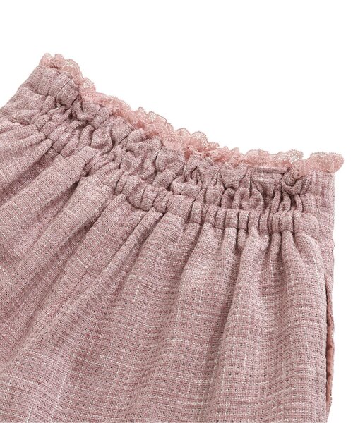 algy(アルジー)の「ツイードショーパン(その他パンツ・キッズ・ピンク/オフホワイト/ブラック・XX-SMALL/X-SMALL/MEDIUM/SMALL)」の15枚目の写真