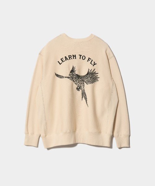 beautiful people(ビューティフルピープル)の「spain pima Wface parakeet pullover(スウェット・レディース・ブラック/アイボリー・40/38/36)」の4枚目の写真
