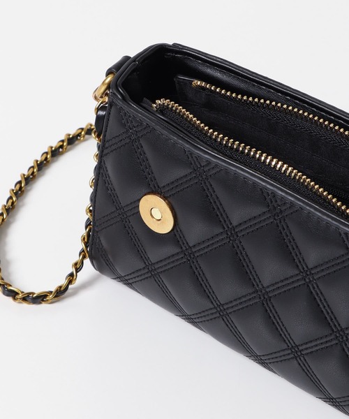 URBAN RESEARCH ROSSO WOMEN(アーバンリサーチ ロッソ)の「キルティングチェーンショルダーバッグ(ショルダーバッグ・レディース・ピンク/ブラック・-)」の11枚目の写真