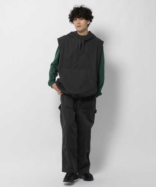 niko and...（ニコアンド）の「【NATOKii(ネイトゥーキー)】フードプルベスト（ベスト・メンズ・その他1/チャコール・MEDIUM/LARGE）」の6枚目の写真