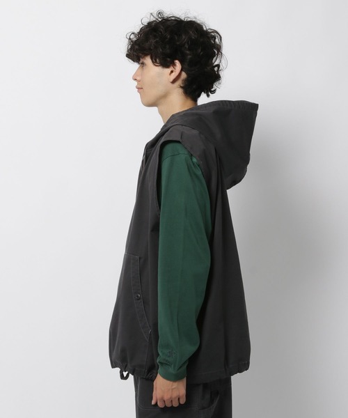 niko and...（ニコアンド）の「【NATOKii(ネイトゥーキー)】フードプルベスト（ベスト・メンズ・その他1/チャコール・MEDIUM/LARGE）」の10枚目の写真