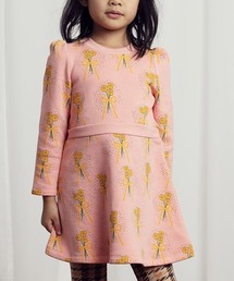 Mini Rodini（ミニロディーニ）の「mini rodini / 花柄スウェットワンピース（ワンピース・キッズ）」