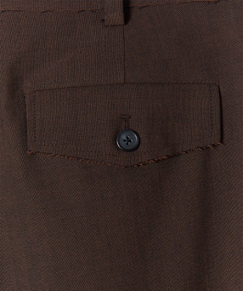 leinwande（ラインヴァンド）】Straight Wool Trousers（その他パンツ