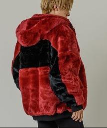 En serio TOKYO（エンソリオトーキョー）の「【RE730】スーパービッグファーパーカーブルゾン　ビッグシルエット　モフモフシリーズ（ブルゾン）」