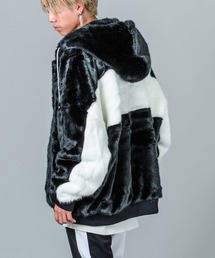 En serio TOKYO（エンソリオトーキョー）の「【RE730】スーパービッグファーパーカーブルゾン　ビッグシルエット　モフモフシリーズ（ブルゾン）」