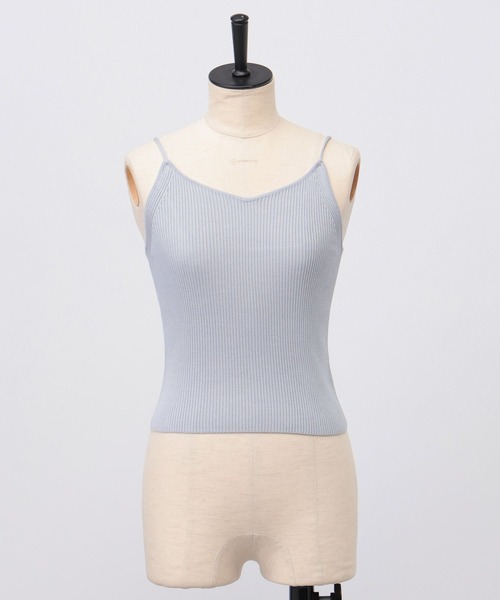 【セール】【e/rm】キュプラシルクニットキャミソール（ニット/セーター）｜e/rm（イーアールエム）