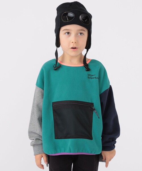 THE PARK SHOP(ザパークショップ)の「【WEB限定】THE PARK SHOP:GOGGLE SNOW CAP(ニットキャップ/ビーニー・キッズ・ブラック/ダークグリーン/グレー/ネイビー・ONE SIZE)」の17枚目の写真