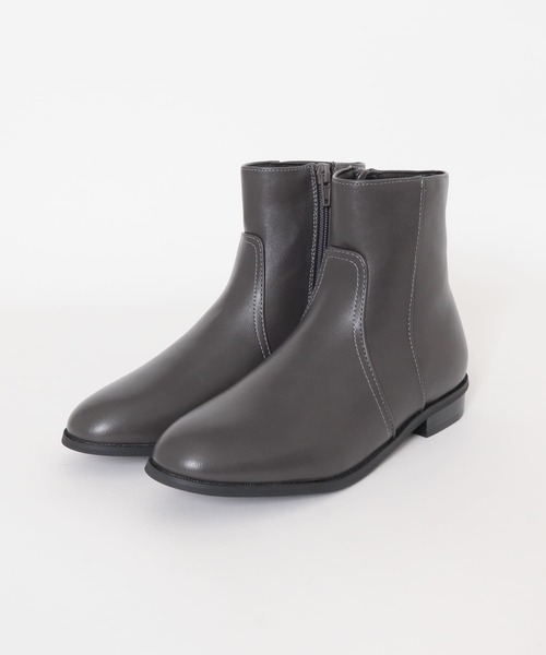 URBAN RESEARCH DOORS(アーバンリサーチドアーズ)の「抗菌消臭機能ショートブーツ(ブーツ・レディース・チャコールグレー/ブラック・38/36/37)」の12枚目の写真
