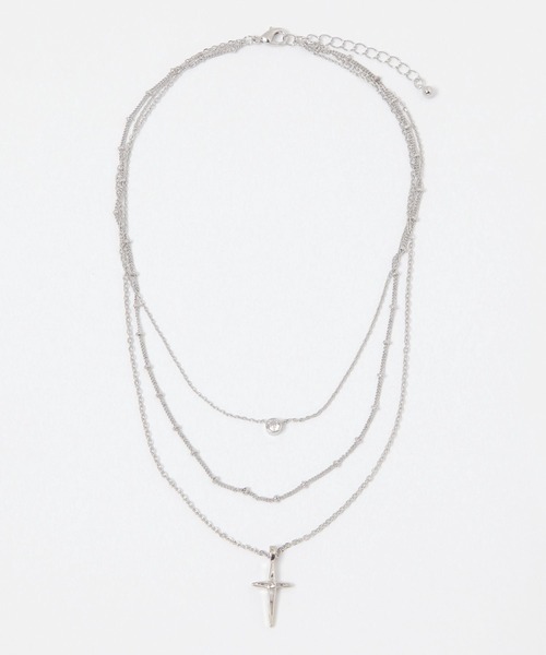 FOREVER 21（フォーエバー トゥエンティーワン）の「アソートネックレスセット（ネックレス・レディース・シルバー/ゴールド・FREE）」の2枚目の写真