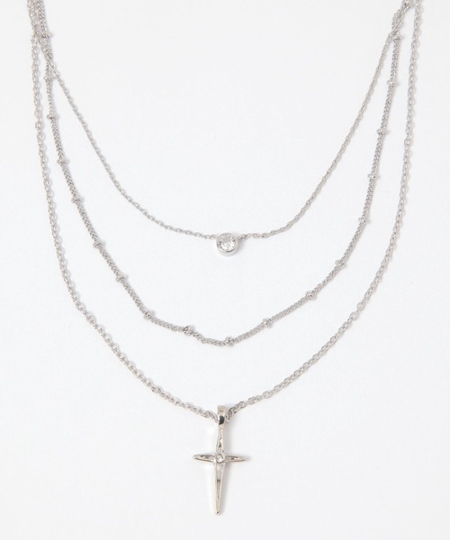 FOREVER 21（フォーエバー トゥエンティーワン）の「アソートネックレスセット（ネックレス・レディース・シルバー/ゴールド・FREE）」の4枚目の写真