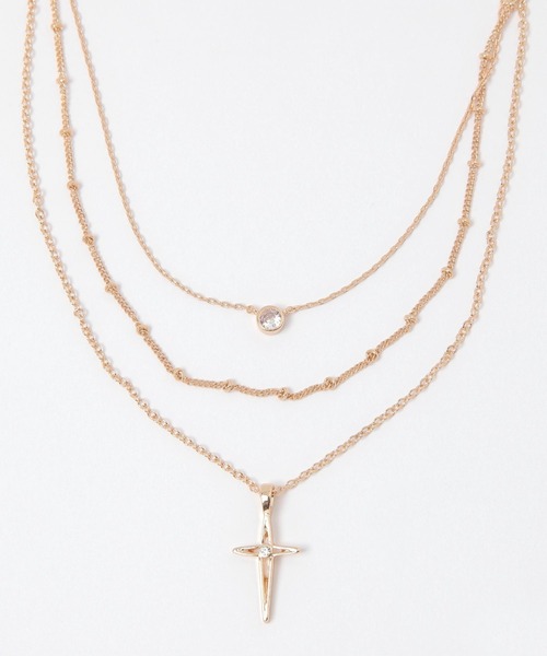 FOREVER 21（フォーエバー トゥエンティーワン）の「アソートネックレスセット（ネックレス・レディース・シルバー/ゴールド・FREE）」の3枚目の写真