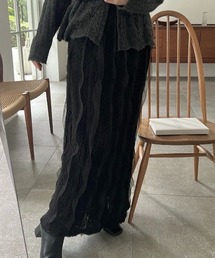 boa tulle stripe pencil SK