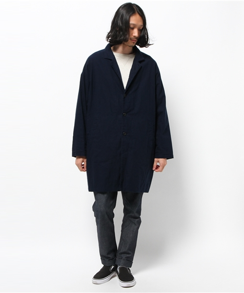 CIAOPANIC（チャオパニック）の「【Ciaopanic】【ONES STROKE】　オーバーコート（その他アウター・メンズ・ネイビー/ブラック・MEDIUM/LARGE）」の11枚目の写真
