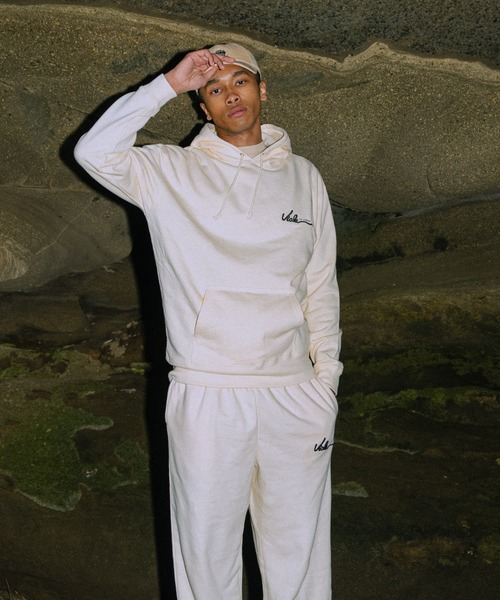 VIOLA&ROSES(ヴィオラアンドローゼズ)の「Viola&Roses Circle core logo Viola Embroidered Pants(スウェットパンツ・メンズ・ブラウン/ナチュラル/ブラック・LARGE/SMALL/MEDIUM)」の3枚目の写真