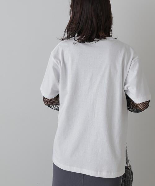 FREE'S MART（フリーズマート）の「【WA01】fulla_kadoTシャツ（Tシャツ/カットソー・レディース・ピンク/ホワイト・FREE）」の6枚目の写真