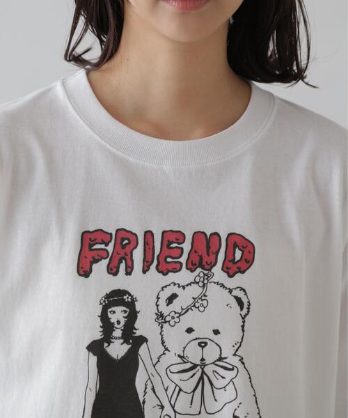 FREE'S MART（フリーズマート）の「【WA01】fulla_kadoTシャツ（Tシャツ/カットソー・レディース・ピンク/ホワイト・FREE）」の13枚目の写真