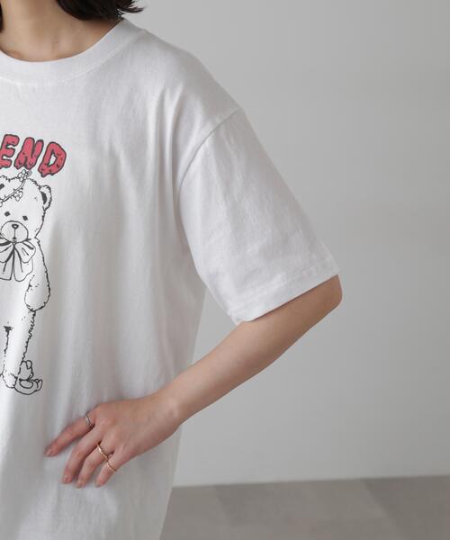 FREE'S MART（フリーズマート）の「【WA01】fulla_kadoTシャツ（Tシャツ/カットソー・レディース・ピンク/ホワイト・FREE）」の14枚目の写真