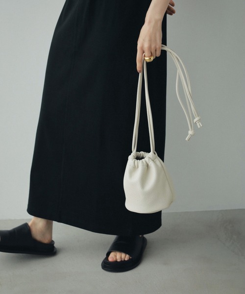 anuke（アンヌーク）の「Ecoleather Shoulder Bag（ショルダーバッグ