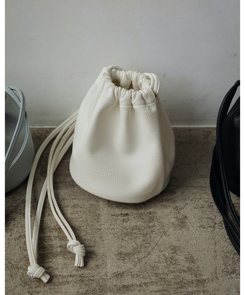 anuke（アンヌーク）の「Ecoleather Shoulder Bag（ショルダーバッグ