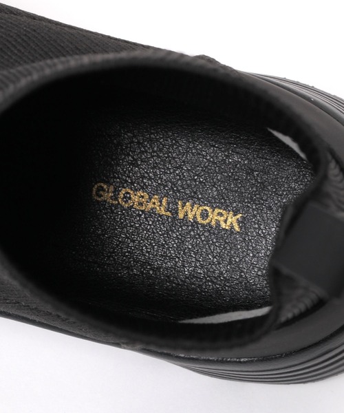 ブラック にゃんた様 セール】エアかるニットスニーカー/148695（ブーツ）｜GLOBAL WORK