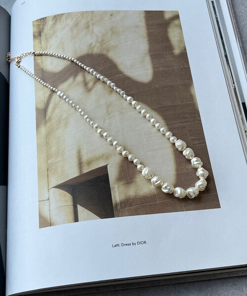 DouDou（ドゥドゥ）の「ランダムパールネックレス（ネックレス・レディース・ホワイト・FREE）」の3枚目の写真