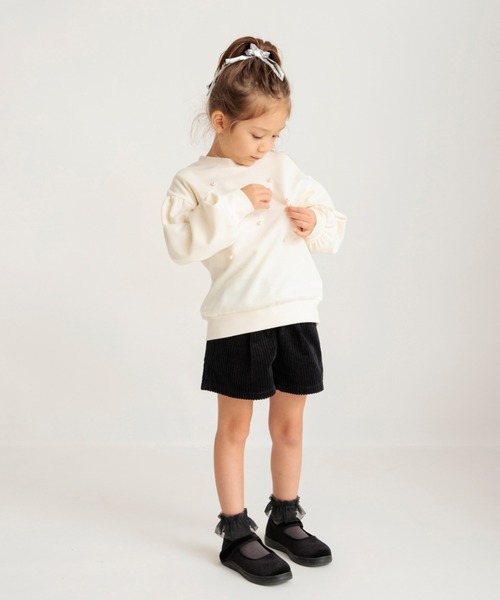 BRANSHES（ブランシェス）の「【綿100％】コーデュロイショートパンツ（その他パンツ・キッズ・ブラック/ブラウン/アイボリー・90/130/140/110/100/120/150）」の6枚目の写真