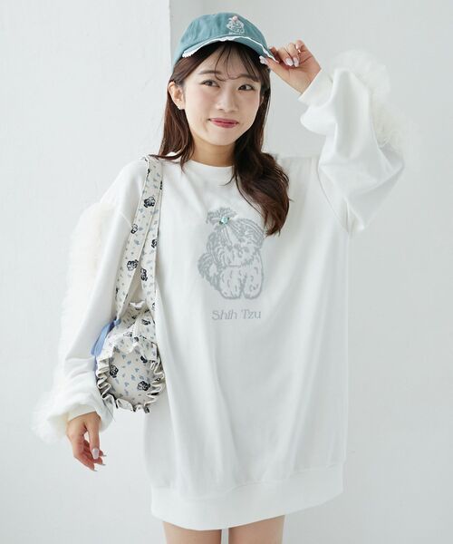 MAJESTIC LEGON（マジェスティックレゴン）の「SZKコラボ チャーミングCAP（キャップ・レディース・サックスブルー/ベージュ/ネイビー・FREE）」の5枚目の写真