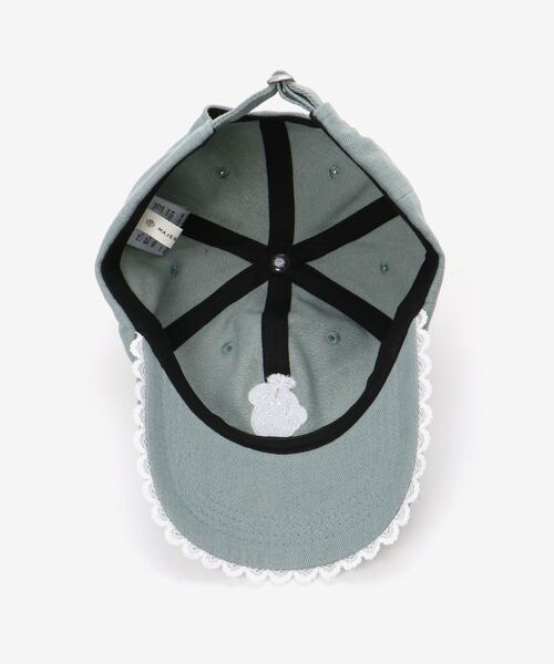 MAJESTIC LEGON（マジェスティックレゴン）の「SZKコラボ チャーミングCAP（キャップ・レディース・サックスブルー/ベージュ/ネイビー・FREE）」の16枚目の写真