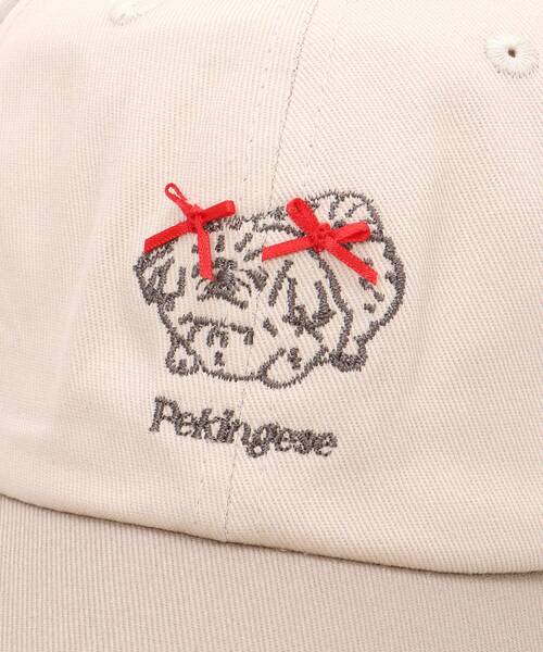MAJESTIC LEGON（マジェスティックレゴン）の「SZKコラボ チャーミングCAP（キャップ・レディース・サックスブルー/ベージュ/ネイビー・FREE）」の21枚目の写真