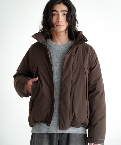 SINSS（シンス）の「Short puff jacket / ショートパフジャケット