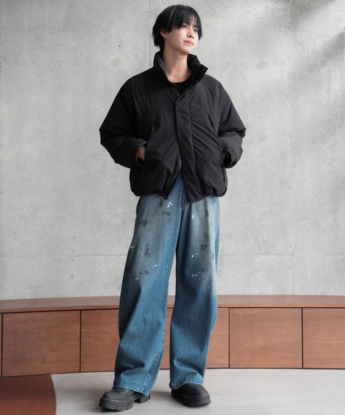 セール】Short puff jacket / ショートパフジャケット（ダウン