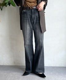 DouDou | センプレセミフレアデニム(デニムパンツ)