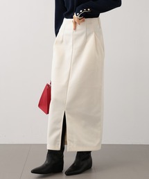 saloon | SALOON(サルーン)/メルトンジャージタイトスカート　ロング丈(スカート)