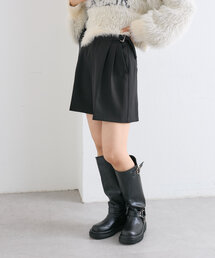 ダブルベルトショートパンツ