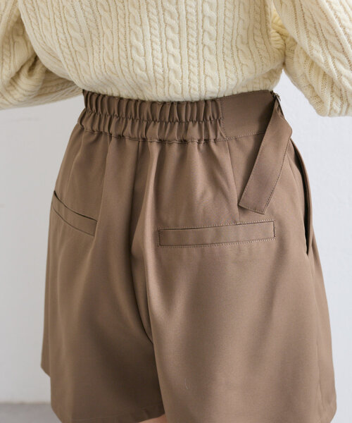w closet（ダブルクローゼット）の「ダブルベルトショートパンツ（その他パンツ・レディース・ベージュ/ブラウン/ブラック・FREE）」の22枚目の写真
