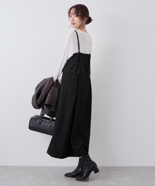 60%off!2015注目★セットアップ風ワンピ 60%off!2015注目☆セットアップ風ワンピ
