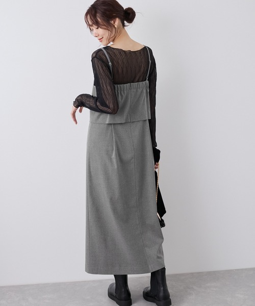 ROPE' PICNIC（ロペピクニック）の「セットアップ風キャミワンピース