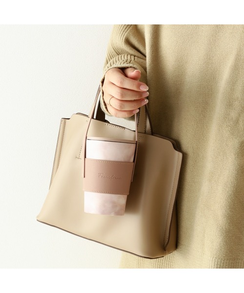 ルースト サーモタンブラー M セット マーブル ブラウン 保冷 保温