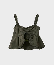 【ODAKHA/オダカ】flared MA-1 bustier/ビスチェ