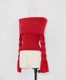 AKIRANAKA/アキラナカ】別注 Evelina knit PK/クロップドニット