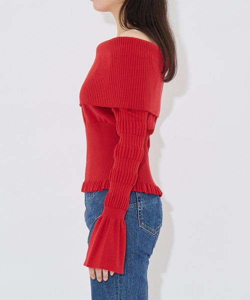 FETICO（フェティコ）の「【FETICO/フェティコ】別注 STRIPE KNIT OFF