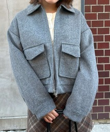 frunco（フランコ）の「ブラッシュドブルゾン（ブルゾン）」