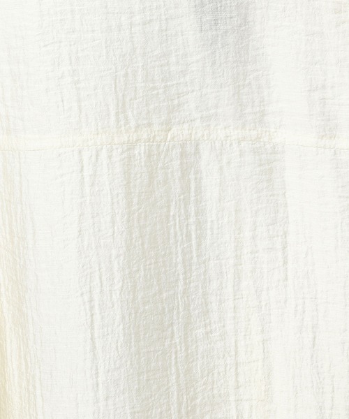 mysty woman（ミスティウーマン）の「バイカラー2WAYブラウス2　291383（シャツ/ブラウス・レディース・ブラック/グレイッシュベージュ/オフホワイト・FREE）」の20枚目の写真