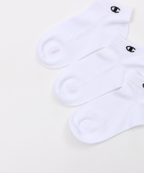 Champion（チャンピオン）の「【Champion/チャンピオン】レディース 【3足組】スニーカーインソックス（ソックス/靴下・レディース・ブラック/ホワイト・SMALL）」の3枚目の写真
